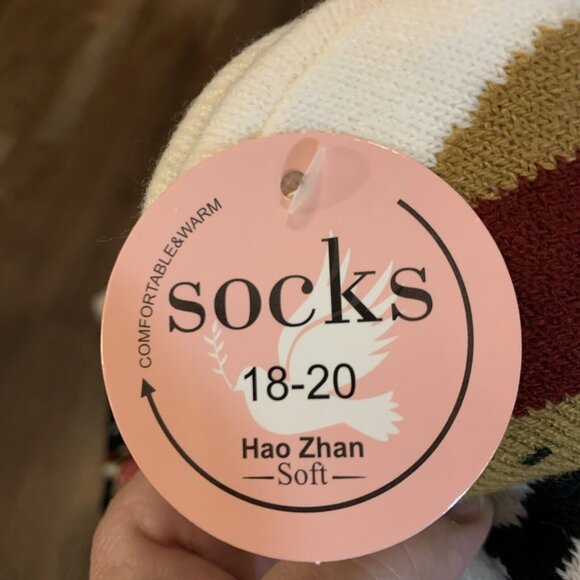 Cozy Plush Fleece Non-Slip Christmas Socks With Animal Designs for Kids - Picture 10 of 11